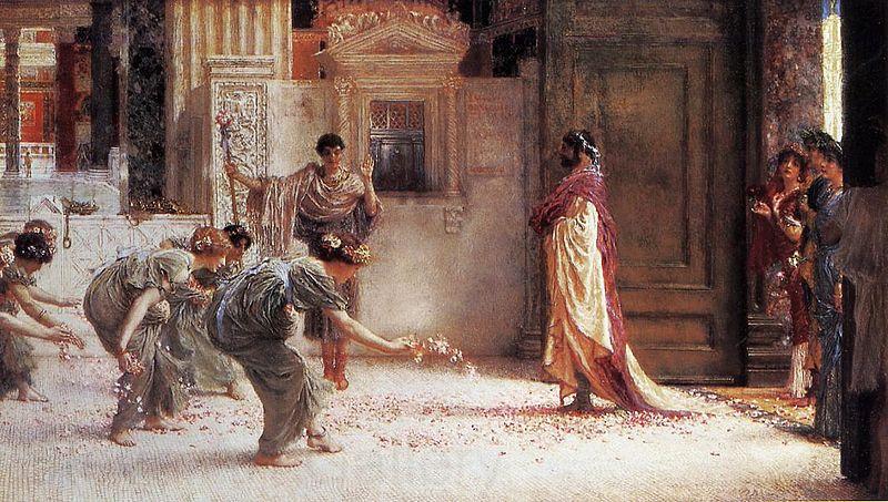 Laura Theresa Alma-Tadema Caracalla Sir Lawrence Alma Spain oil painting art